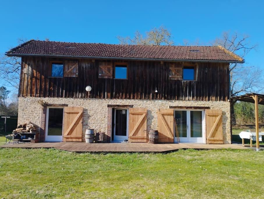 Ancienne Grange Landaise Villa Brocas Ngoại thất bức ảnh